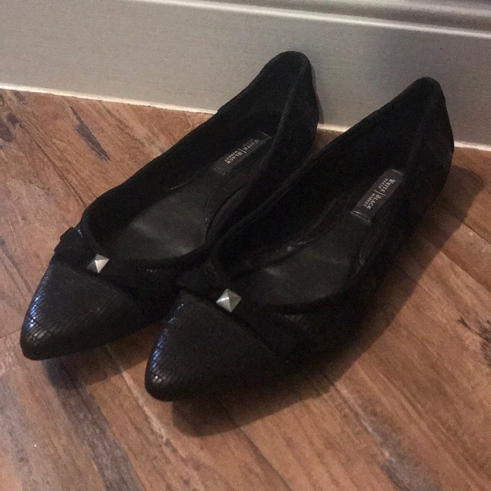 White House Black Market black flats